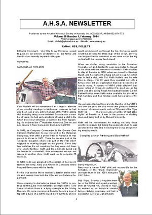 AHSA Newsletter cover image