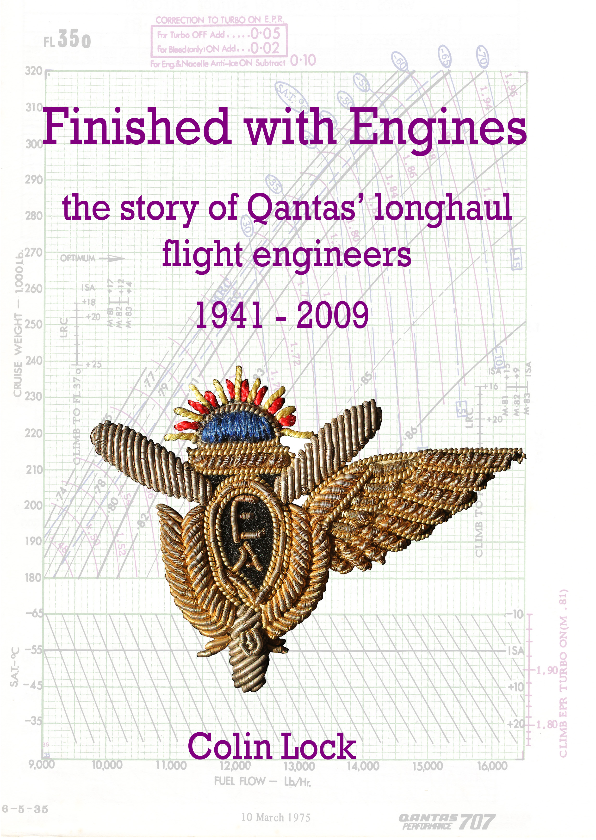 Cover - Finished With Engines by Colin Lock