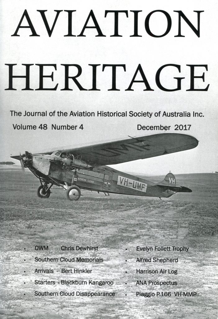 Publications Aviation Historical Society of Australia