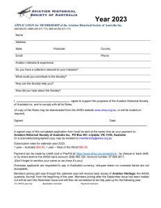 ahsa_appform_2023 – Aviation Historical Society of Australia