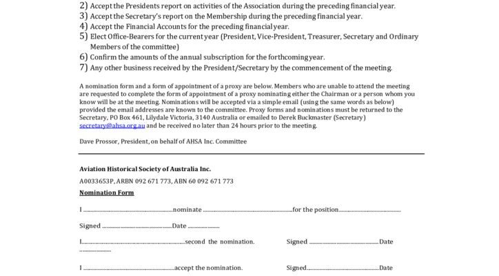 AHSA Inc 2023 AGM Combined Documents.pdf – Aviation Historical Society ...